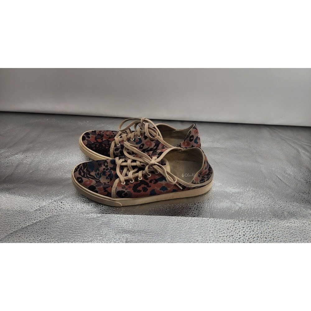 Olukai Womens Size 11 Cloudy Pink Pehuea Li Lace Casual Sneakers Shoes